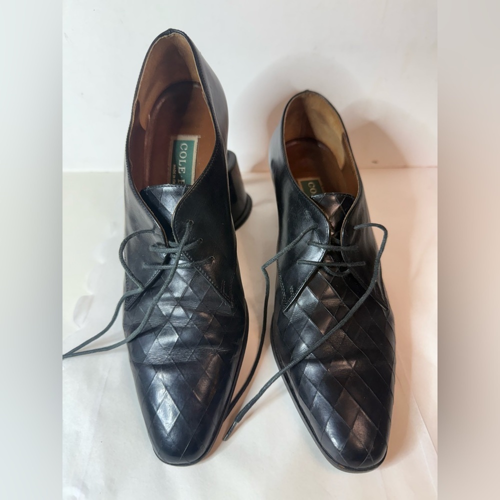 Cole Haan Black Leather Heels